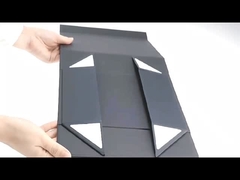 Caixa de presente dobrada sob medida