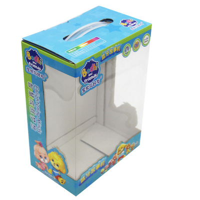 comprar A F-flauta reciclada impressa corrugou o cartão Toy Boxes Window Carrier Packaging online manufacture