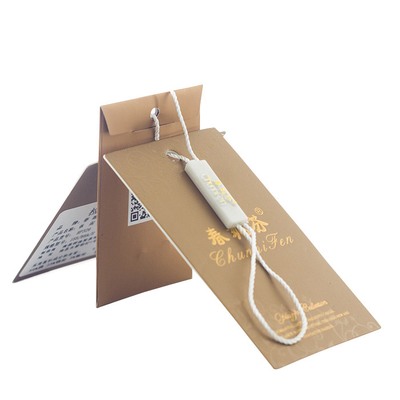 comprar A roupa de papel feita sob encomenda de Pinted etiqueta e etiqueta o fabricante com o malote de papel pequeno online manufacture