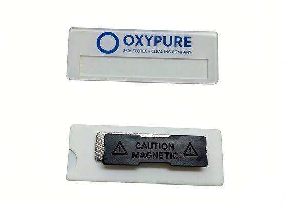 comprar Marcas de Nome Personalizadas Titular Placas de Nome Magnéticas Pessoal Nome Badges Com Logotipo Personalizado Fabricação em linha