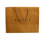 Custom Cheap Brown Paper Shopping Bags With Artwork Printing Wholesale