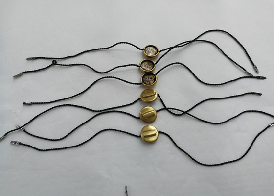 comprar Anunciou cordas de Hang Tags Online Double Ends do metal do alumínio da etiqueta da segurança do vestuário online manufacture