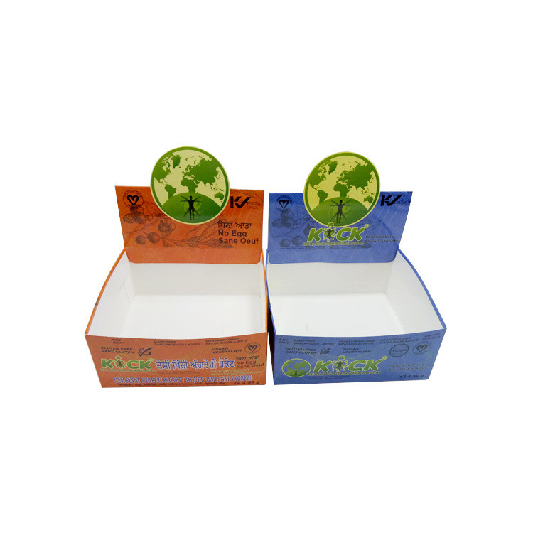 Custom Product Counter Display Boxes Paper Packaging Printing Manufacturer
