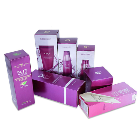 Bom preço. Fabricante de caixas de embalagem de papel para cuidados com a pele de luxo personalizado 350 g/m2 on-line
