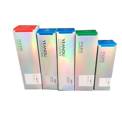 Bom preço. Caixas de empacotamento do perfume luxuoso de papel holográfico com fábrica de Logo Printing on-line