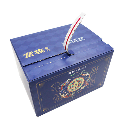 Bom preço. Feito sob encomenda reciclado corrugou as caixas inferiores de papel do zíper do fechamento instantâneo com Logo Printing on-line