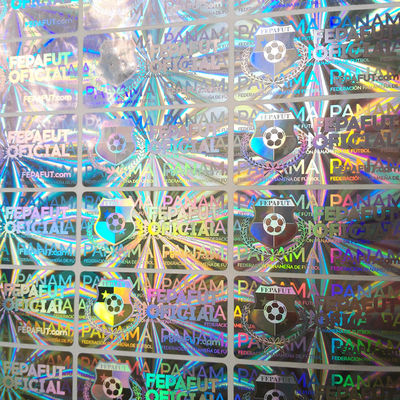 Bom preço. Impressão de adesivos holográficos personalizados, etiquetas holográficas 3D com design não transferível on-line