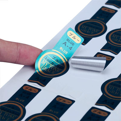 Bom preço. Adesivos personalizados em papel de prata on-line