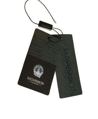 Bom preço. Anunciou o tipo de papel Hang Tags And Labels Perforated que da roupa o vestuário etiqueta imprimir on-line