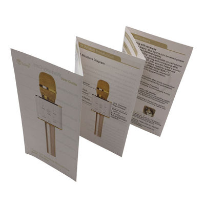 Bom preço. Serviço de impressão de folhetos de marketing comercial on-line