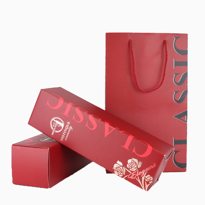 Bom preço. O favor de papel decorativo impresso costume ensaca a caixa de cor com corda do punho para a venda on-line