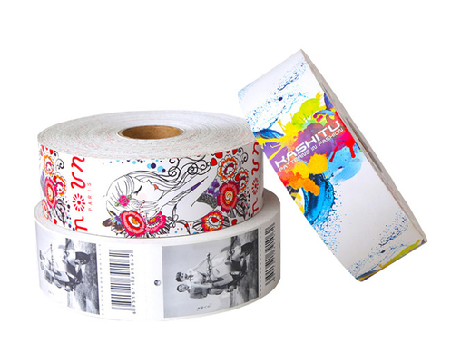 Bom preço. Etiquetas Eco-amigáveis e etiquetas feitas sob encomenda do balanço da roupa do papel de rolo que imprimem fabricantes on-line